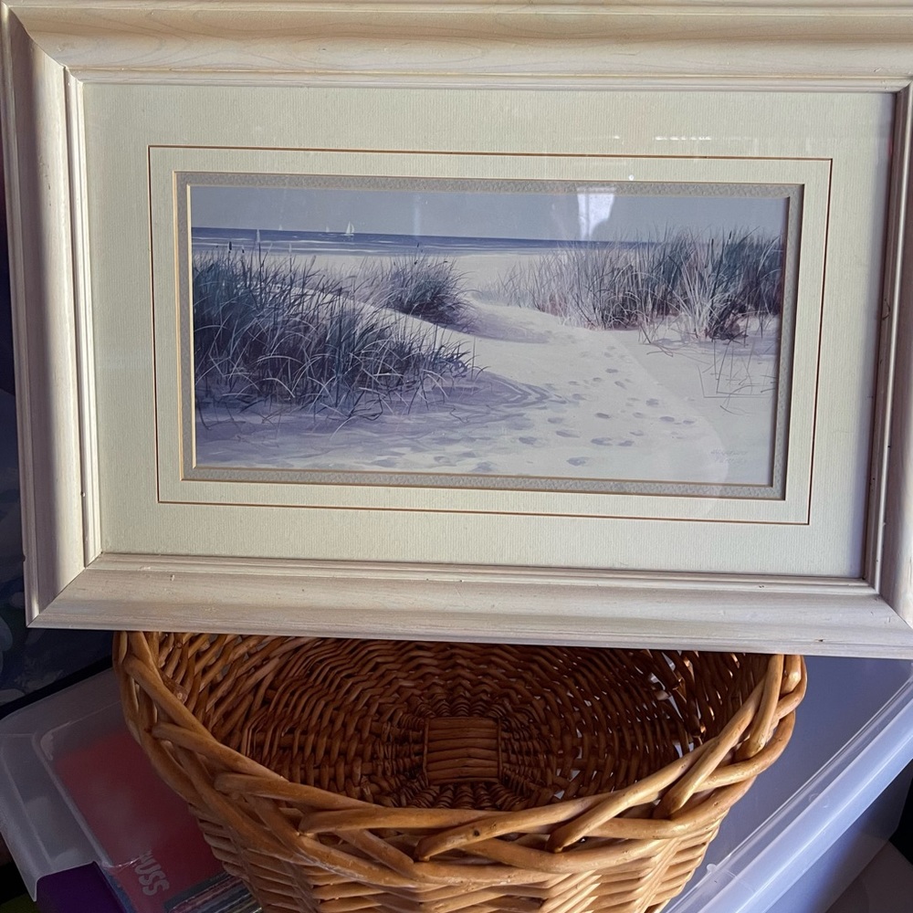 NWOT! Beach Frames Picture. Great for a beach getaway or Room with beach theme